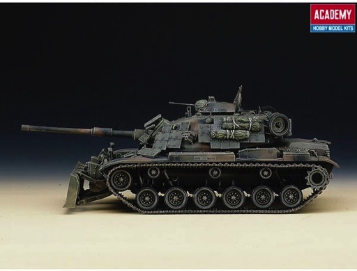 塗装完成品] M60A1 Rise with M6 Dozer Blade 1/35 / 米軍 / リ