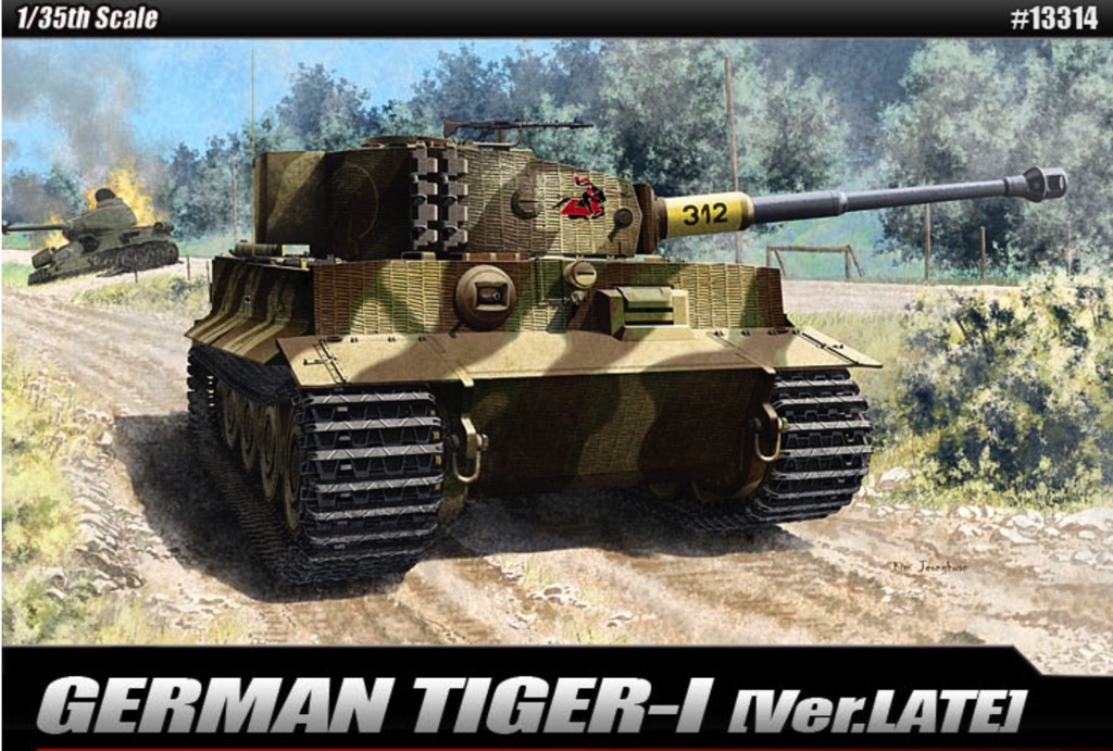 Scalehobbyist.com: Tiger-I Late Version by Academy Models