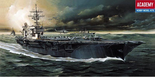 Scalehobbyist.com: USS Kitty Hawk CV-63 by Academy Models