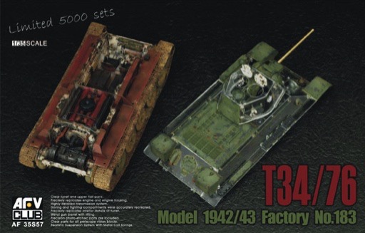 Scalehobbyist Com T 34 76 Model 1942 43 Factory No 183 By Afv Club