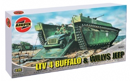 LTV4 Amphibian and Willys by Airfix Models