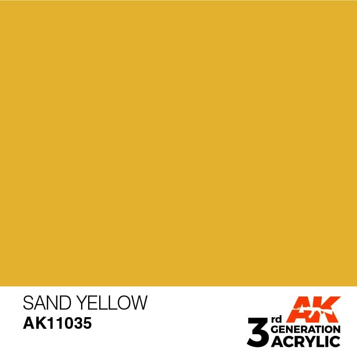 Sand Yellow Fs20260, RAL1002 by AK Interactive