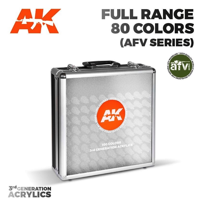 2 AK Interactive Acrylics Briefcases Available Now!