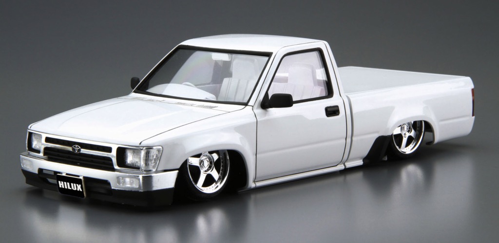 アオシマ LOWRIDER 80 HILUX NEW OLD SCHOOL ローライダー-