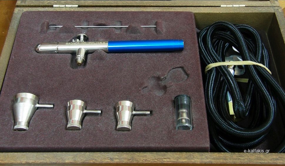 Badger Model 100-1 Side-Feed Airbrush - Fine Head — Midwest Airbrush Supply  Co