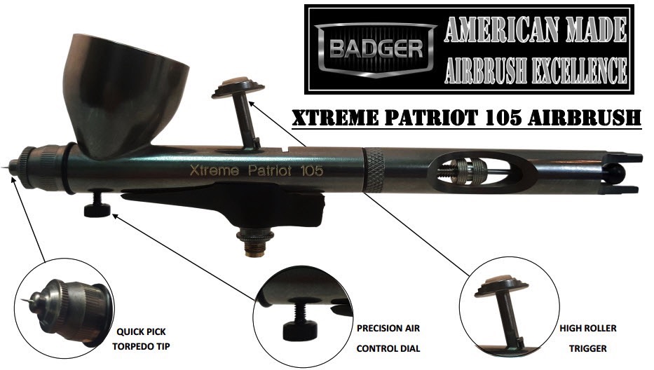Patriot - Badger Airbrush 105