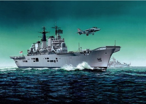 Dragon 1/700 H.M.S. Invincible (Falklands War 1982) | DRA7028