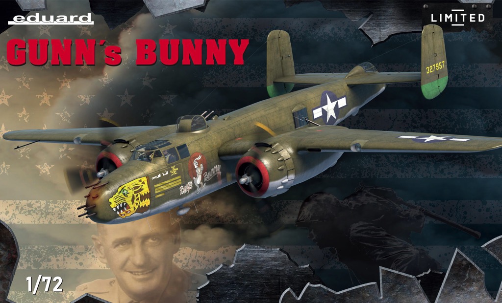 Scalehobbyist.com: Gunn's Bunny - US B-25 Medium Bomber by Eduard