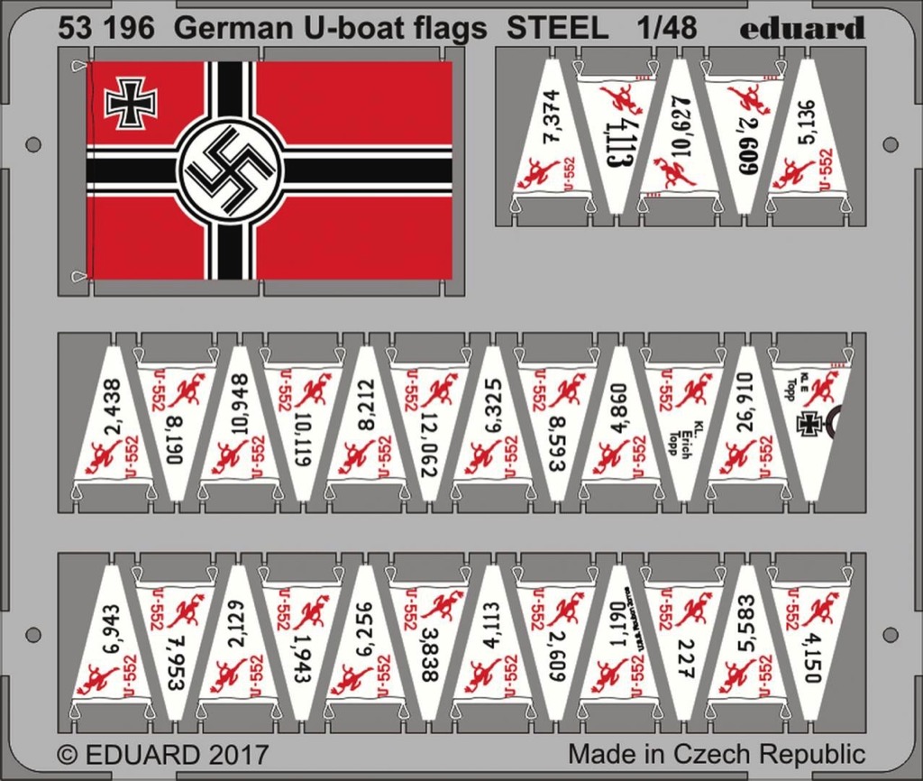 Scalehobbyist Com German U Boat Flags By Eduard Scalehobbyist Com German U Boat Flags By Eduard