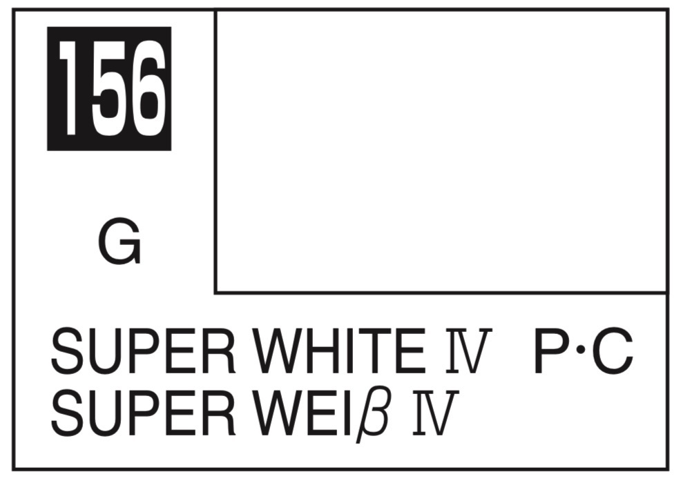 C156 Mr. Color Gloss Super White 10ml