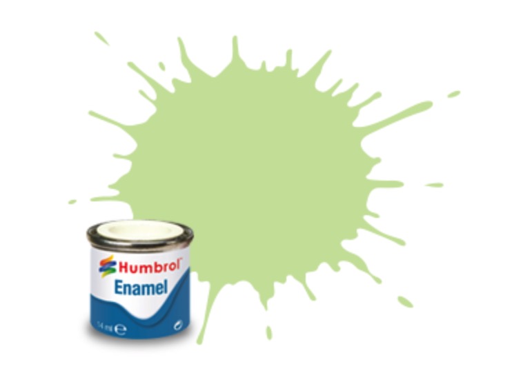 HUMBROL PAINT Emerald Green Gloss Enamel Plastic Model Paint 