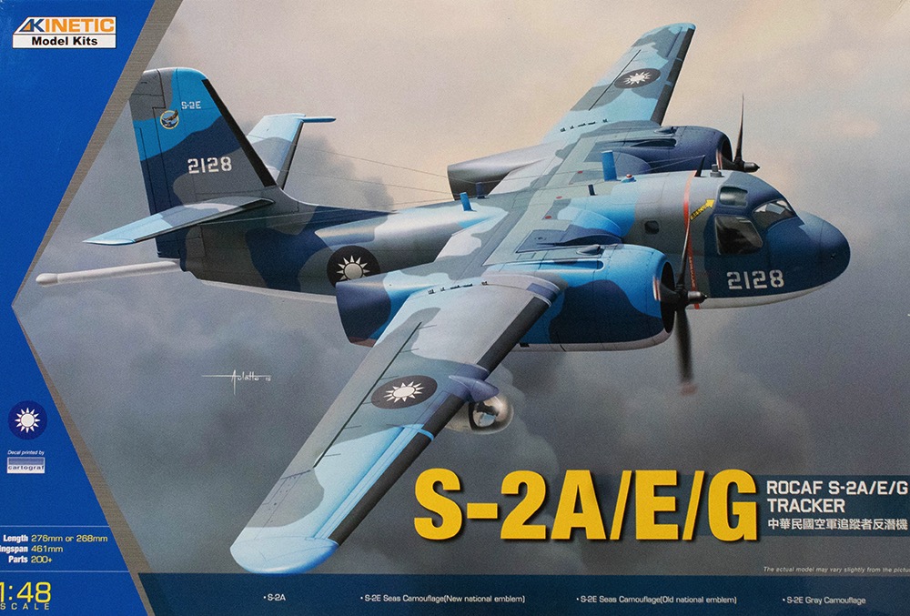 Scalehobbyist.com: RoCAF S-2A/E/G Tracker by Kinetic Models