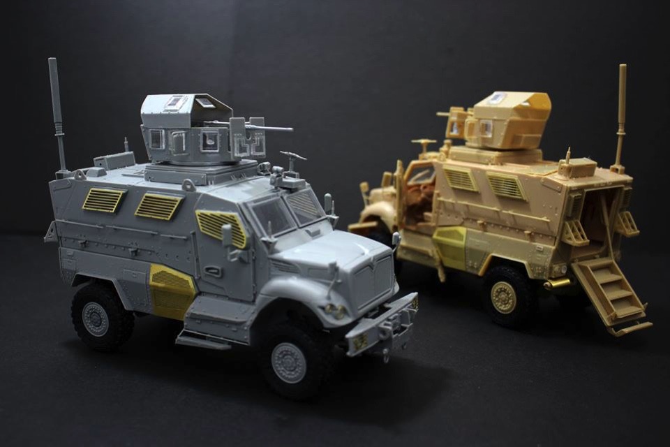 Scalehobbyist 4x4 MRAP Armoured Fighting Vehicle by Kinetic Models