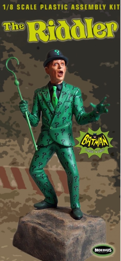 : The Riddler - 1966 Batman Series by Moebius Model Kits  (Aurora)