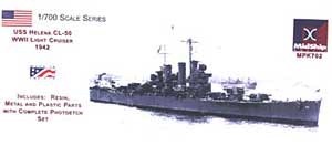 Scalehobbyist Com Uss Helena Cl 50 By Midship Plastic Kits