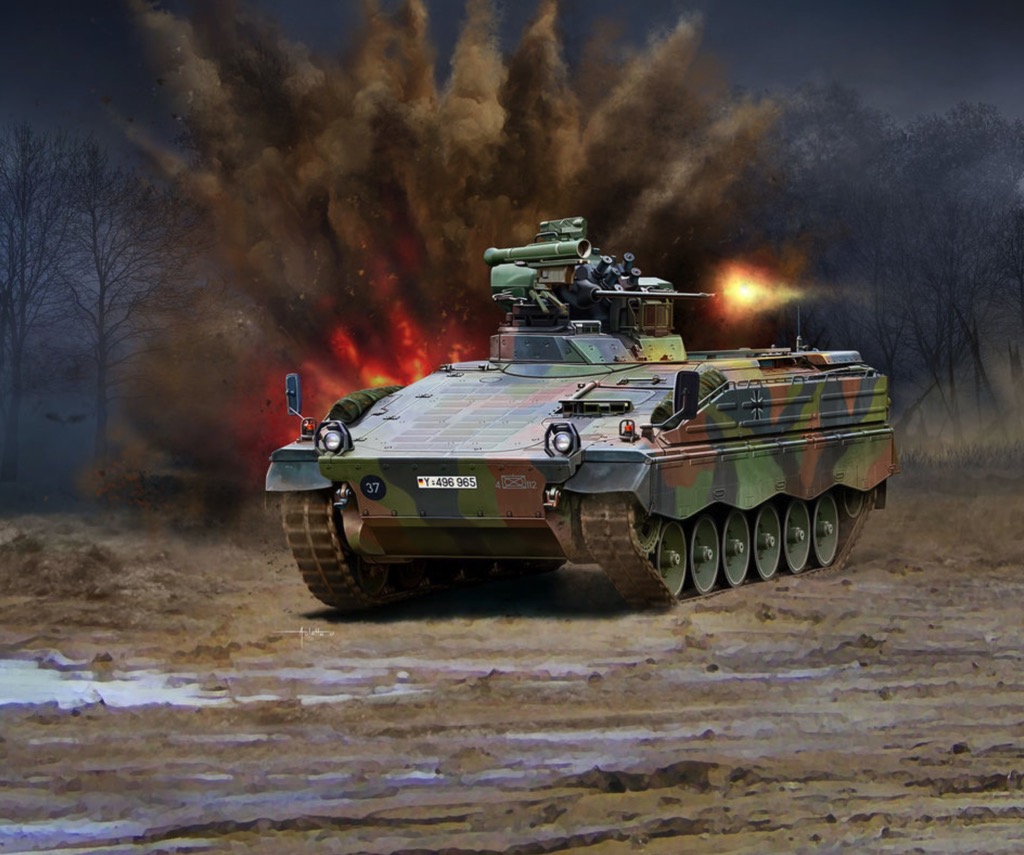 Scalehobbyist.com: SPz Marder 1A3 by Revell of Germany Scalehobbyist.com: SPz Marder 1A3 by Revell of Germany
