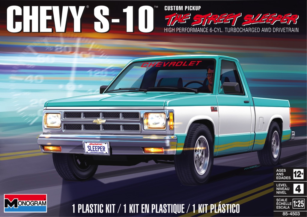 Scalehobbyist.com: 1993 Chevy S-10 Custom Pickup by Revell