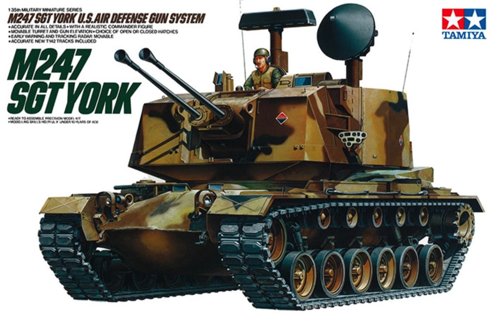 U.S. M247 Sgt York Kit Ca226 / Tamiya USA
