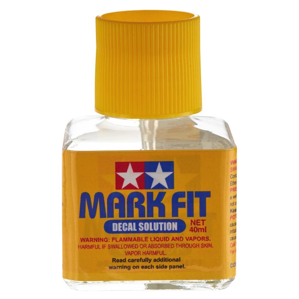  Mark Fit Decal Softener 40ml Bottle by Tamiya Models and  Paints