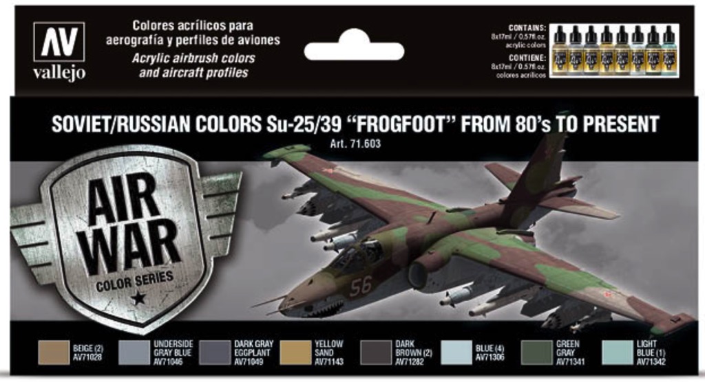 Acrylic color for Airbrush Vallejo Model Air 71341 Green Grey (17ml)