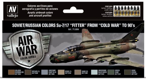 Acrylic color for Airbrush Vallejo Model Air 71341 Green Grey (17ml)