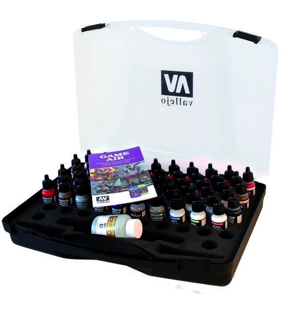  Game Air Paint Set (60 Paints) by Vallejo Acrylics