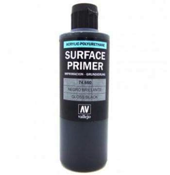 Vallejo Black Surface Primer 200ml